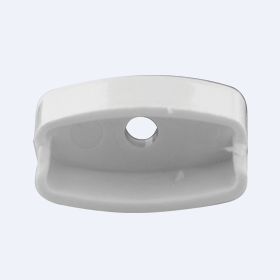 Крышка нижняя боковая, белая UNI