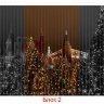 Вертикальные фотожалюзи «Кремль» ширина ламели 89 мм