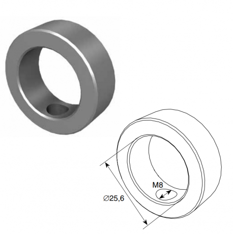 Кольцо стопорное 25 мм