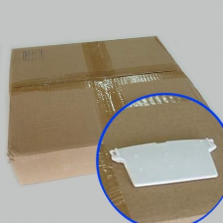 Нижний грузик для ламелей шириной 89 мм, коробка 400 штук