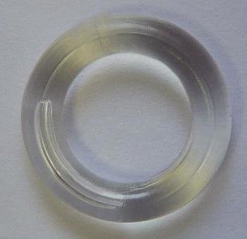 Колечко-люверс 8х13 мм прозрачное