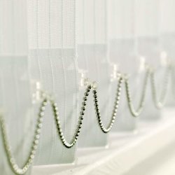 Цепь нижняя дистанционная металлическая для 89 мм ламелей вертикальных жалюзи