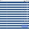 Жалюзи горизонтальные алюминиевые «Танго 25» «Тельняшка с синей полосой»