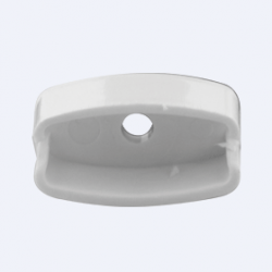 Крышка нижняя боковая, белая UNI