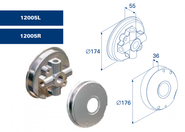 Окончание пружин 12005 (OMI6’’)