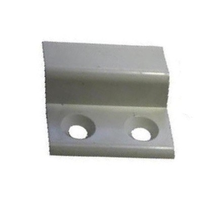 Нижний пластиковый Z-держатель рамочной москитной сетки из 25 мм профилей