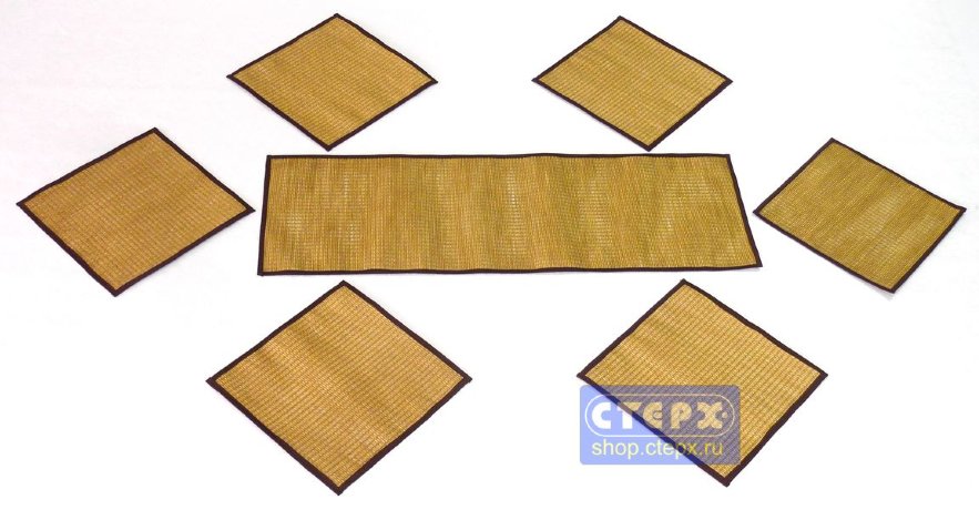 Комплект «Чио Чио Сан» 6 салфеток и дорожка на стол