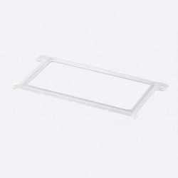 Нижний грузик прозрачный для ламелей вертикальных жалюзи шириной 89 мм