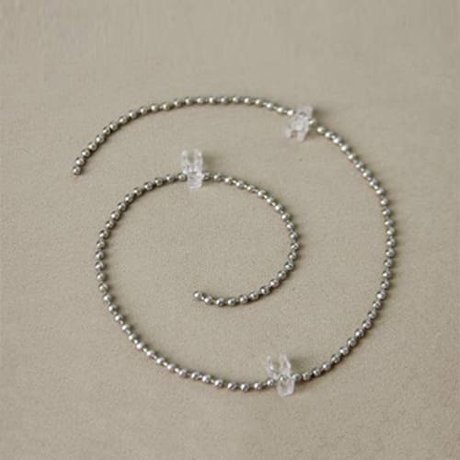 Цепь нижняя дистанционная металлическая для 89 мм ламелей вертикальных жалюзи